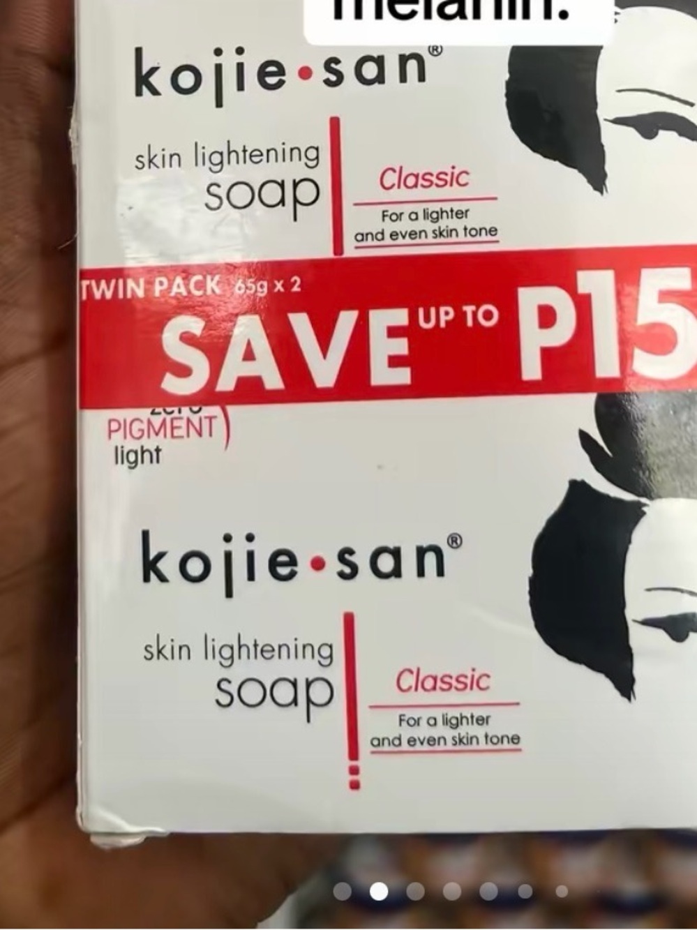 Classic Skin Lightening Soap Twin Pack - White
